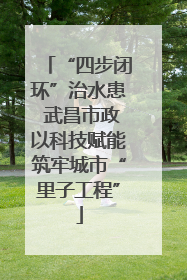 “四步闭环”治水患 武昌市政以科技赋能筑牢城市“里子工程”