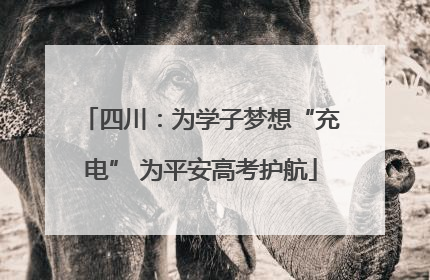 四川：为学子梦想“充电” 为平安高考护航
