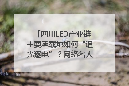 四川LED产业链主要承载地如何“追光逐电”？网络名人走进攀枝花找答案｜网络名人四川行