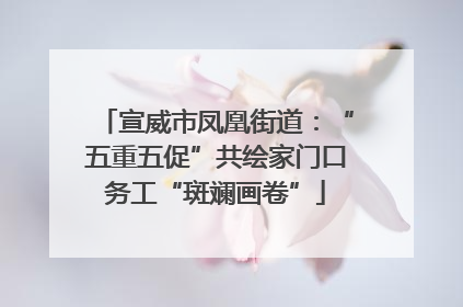 宣威市凤凰街道：“五重五促”共绘家门口务工“斑斓画卷”