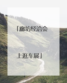 廊坊经洽会上逛车展
