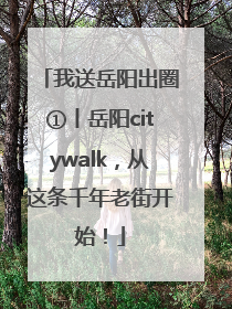 我送岳阳出圈①丨岳阳citywalk，从这条千年老街开始！