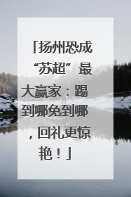 扬州恐成“苏超”最大赢家：踢到哪免到哪，回礼更惊艳！