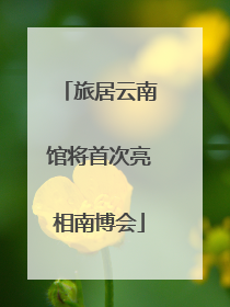 旅居云南馆将首次亮相南博会
