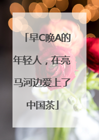 早C晚A的年轻人，在亮马河边爱上了中国茶