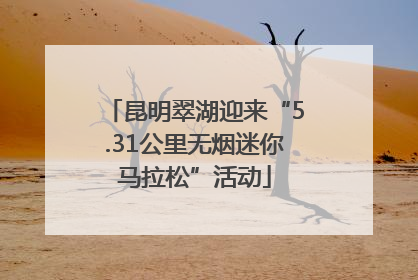 昆明翠湖迎来“5.31公里无烟迷你马拉松”活动
