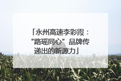 永州高速李彩霞：“路瑶同心”品牌传递出的新源力