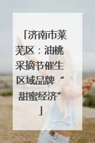 济南市莱芜区：油桃采摘节催生区域品牌“甜蜜经济”