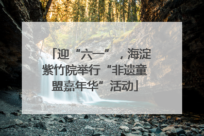 迎“六一”，海淀紫竹院举行“非遗童盟嘉年华”活动