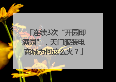 连续3次“开园即满园”，天门服装电商城为何这么火？