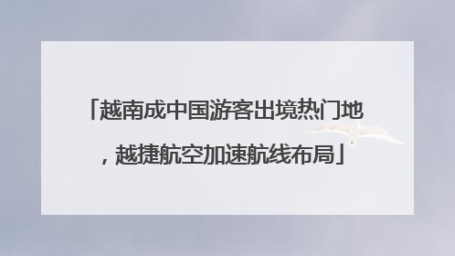 越南成中国游客出境热门地，越捷航空加速航线布局