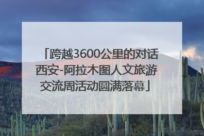 跨越3600公里的对话 西安-阿拉木图人文旅游交流周活动圆满落幕