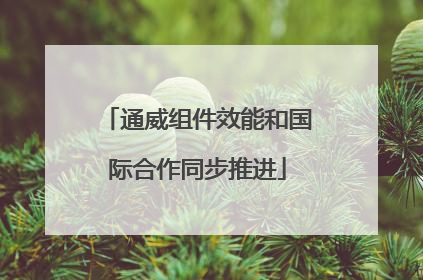 通威组件效能和国际合作同步推进