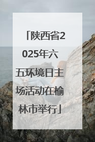 陕西省2025年六五环境日主场活动在榆林市举行