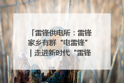 雷锋供电所：雷锋家乡有群“电雷锋”｜走进新时代“雷锋传人 长沙榜样”