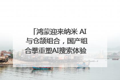 鸿蒙迎来纳米 AI 与仓颉组合，国产组合拳重塑AI搜索体验｜新经济观察